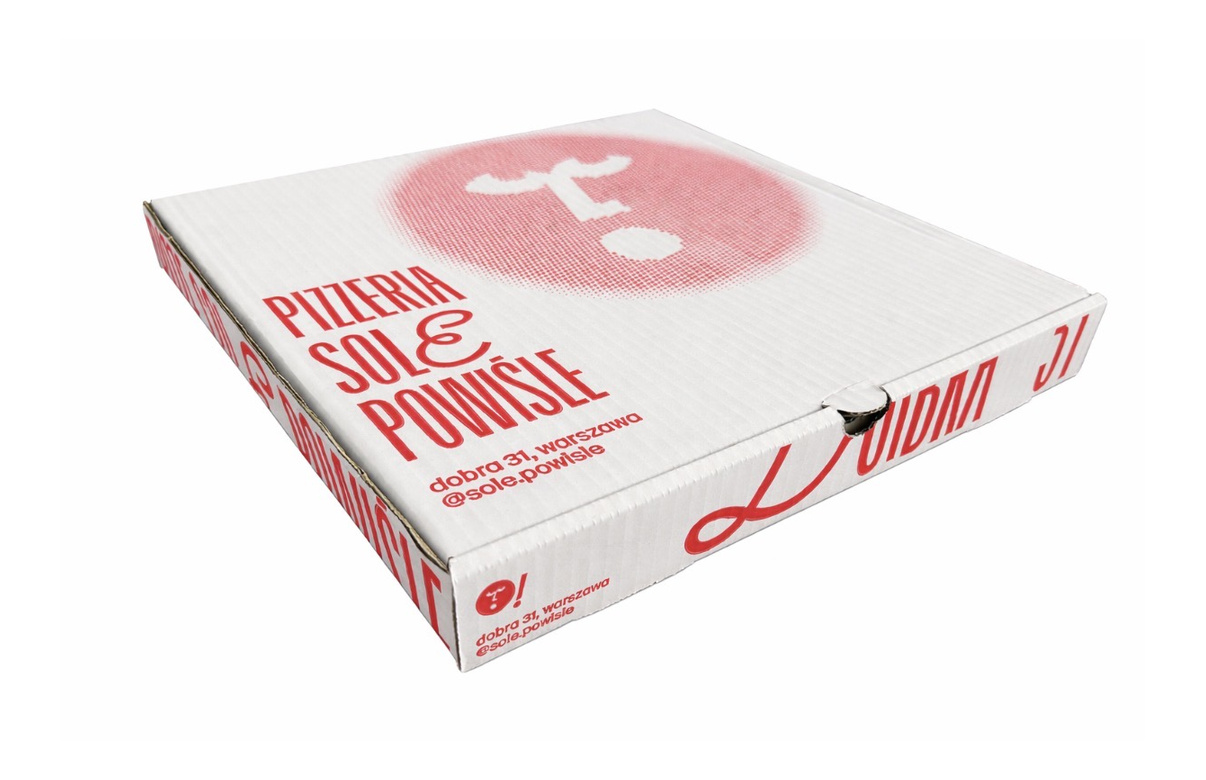 Karton na pizzę Sole