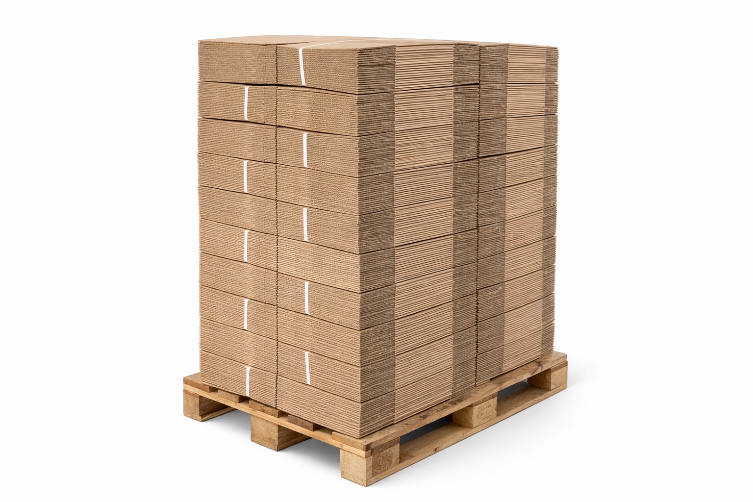 Paleta z gotowymi pudełkami